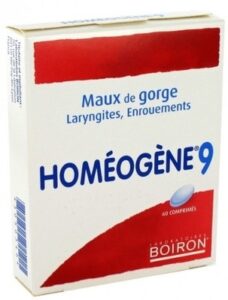 Boiron Homéogène 9 60 Comprimés