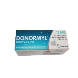 Donormyl 15 mg Effervescent 10 comprimés