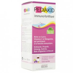 PEDIAKID IMMUNO FORTIFIANT SIROP GOÛT MYRTILLE 125 ML