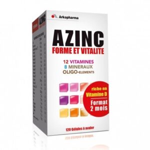 AZINC FORME ET VITALITE 120 GELULES