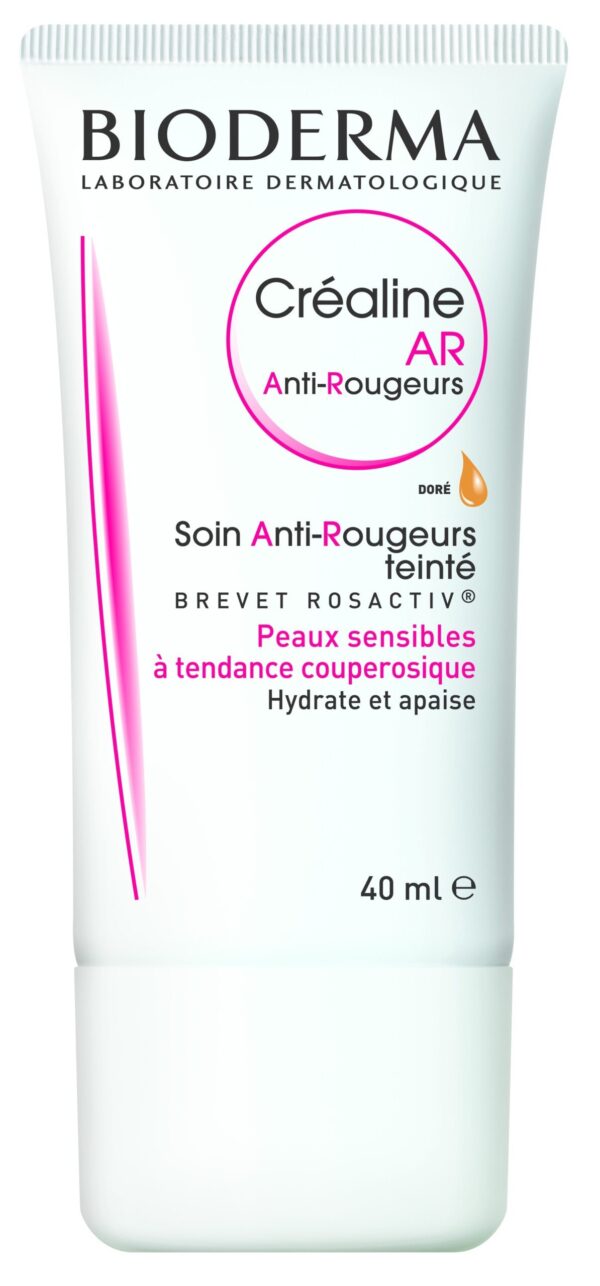 Bioderma Crealine AR Creme Teintee Anti-Rougeurs Dore 40ml