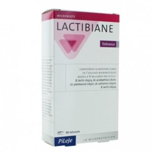 PILEJE LACTIBIANE TOLERANCE 30 GELULES