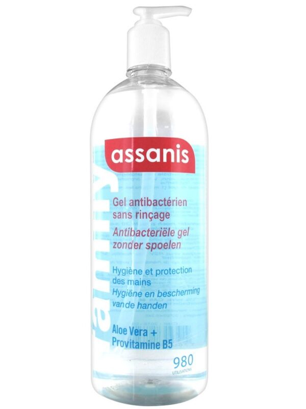 ASSANIS - GEL ANTIBACTERIEN FAMILY - 980 ML