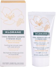 KLORANE - CREME DEPILATOIRE APAISANTE A L'AMANDE DOUCE - 75 ML