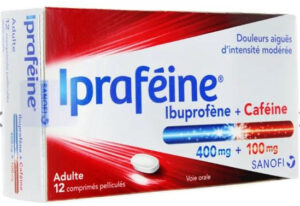 Ipraféine 400/100mg 12 comprimés