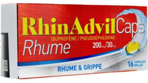 RhinAdvil Caps Rhume 16 capsules molles