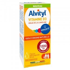 ALVITYL VITAMINE D3 400Ul 20ml - Immunité Générale