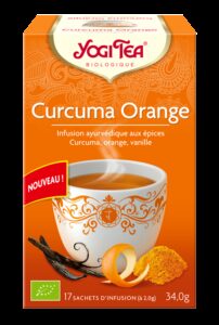 YOGI TEA CURCUMA ORANGE 17 INFUSETTES