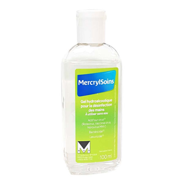 Mercrylsoins gel hydroalcoolique 100ml