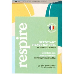 Respire nettoyant visage solide 50g