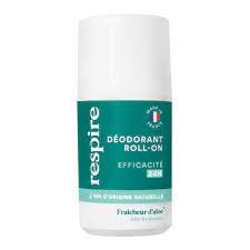 RESPIRE Déodorant Roll-on Fraîcheur d'aloe 50ml