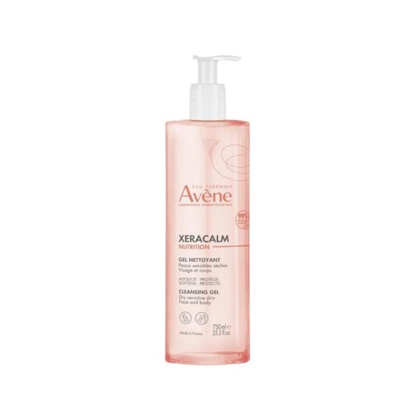 AVÈNE Xeracalm Nutrition Gel Nettoyant 750ml