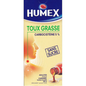 Humex Toux Grasse sirop sans sucre 250 ml