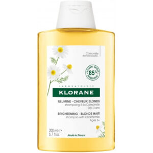 Klorane Shampoing à la Camomille Illumine Cheveux blonds 200 ml