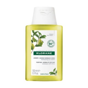 Klorane shampooing legerete cheveux normaux a gras mini au cedrat 100ml