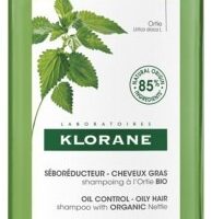 Klorane Shampoing à l'Ortie Bio - Séborégulateur Cheveux Gras 400 ml