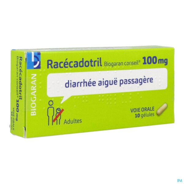 Biogaran Racécadotril 100 mg 10 gélules