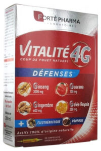 Forté Pharma Vitalité 4G Défenses 20 Ampoules