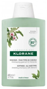 Klorane Douceur - Tous Types de Cheveux Shampoing Gainant à l'Amande 400 ml