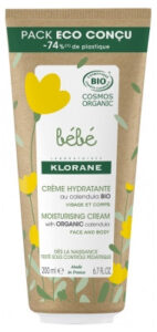 Klorane Bébé Crème Hydratante Bio 200 ml