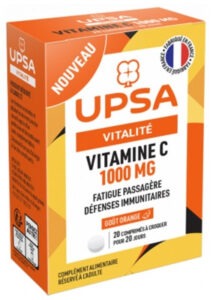 UPSA Vitamine C 1000 mg 20 Comprimés à Croquer