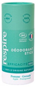 Respire Déodorant Stick Pomme-Grenade Bio 50 g