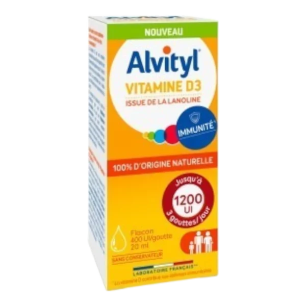 ALVITYL Vitamine D3 Immunité 20ml