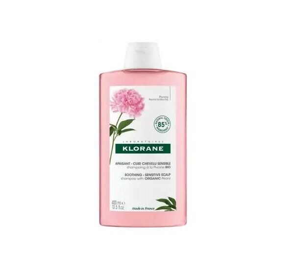 Klorane Shampooing Apaisant Anti-irritant Pivoine 400ml