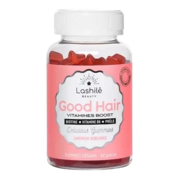 Lashilé Beauty Good Hair Vitamines Boost Cheveux 60 Gommes
