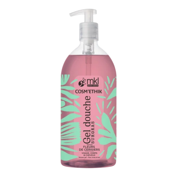 MKL Green Nature Cosm'Ethik Gel Douche Fleur de Cerisiers 1 Litre