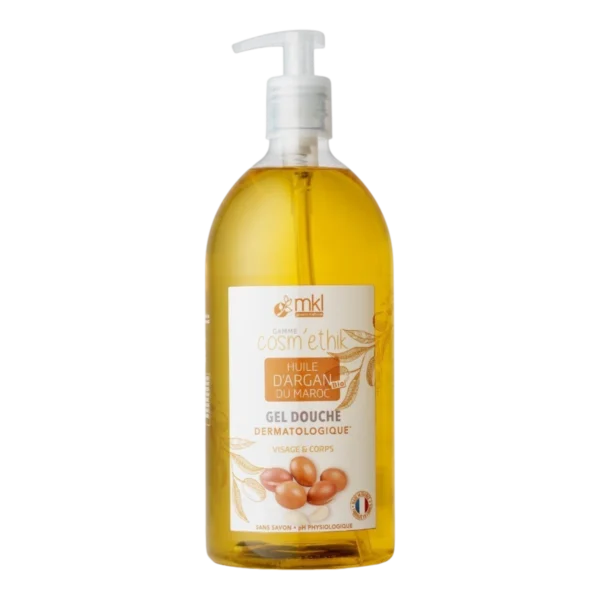 MKL Green Nature Cosm'Ethik Gel Douche Huile d'Argan du Maroc 1 L