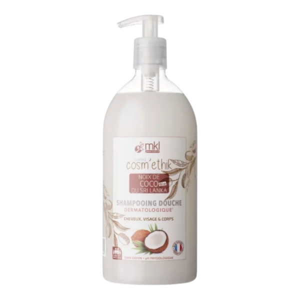 MKL Green Nature Cosm'Ethik Gel Douche Surgras Noix de Coco du Sri Lanka 1 L