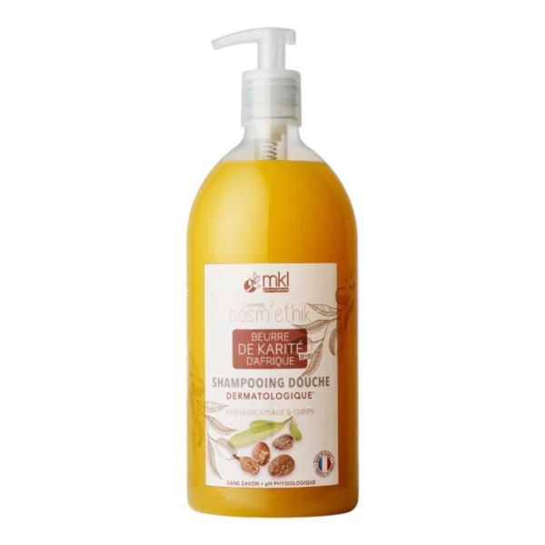 MKL Green Nature Cosm'Ethik Shampoing Douche Beurre de Karité d'Afrique 1 L