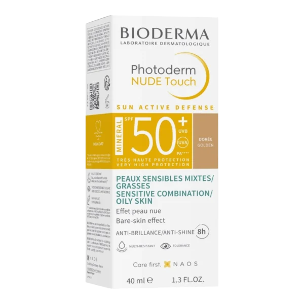 Bioderma Photoderm Nude Touch Mineral SPF50 40ml