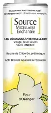 GARANCIA SOURCE MICELLAIRE ENCHANTÉE Eau Micellaire Fleur d'Oranger - 400ml
