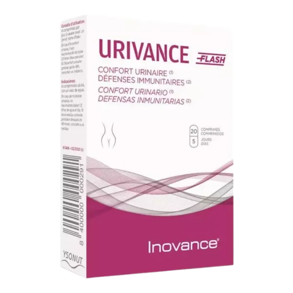 Inovance Urivance Flash Confort Urinaire 20 Comprimés