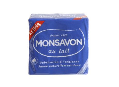 Monsavon Savon au Lait Hydratant Douceur 100g Soin Quotidien