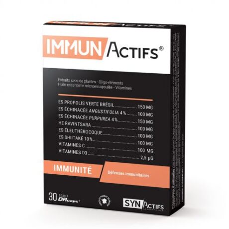 Synactifs Immun Actifs Immunité 30 gélules