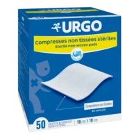 Urgo Compresses Stériles Non Tissées 10 cm x 10 cm