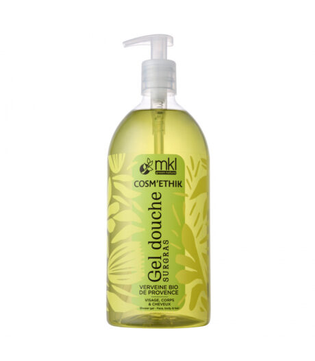 MKL Green Nature Cosm'ethik Gel Douche Verveine de Provence 1 Litre - Fraîcheur Revitalisante