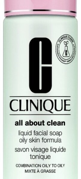 Clinique Savon Visage Liquide Tonique Peau Mixte à Grasse 200 ml