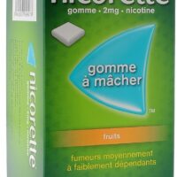 Nicorette 105 Gommes 2mg fruits