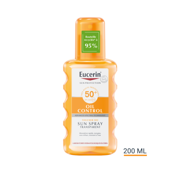 EUCERIN SUN PROTECTION OIL CONTROL Spray Transparent SPF50+ 200ml