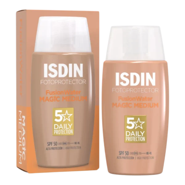 Isdin Fotoprotector Fusion Water Color SPF50 50 ml - Teinte Medium