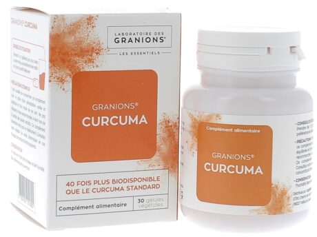 Granions Curcuma - boite de 30 gélules