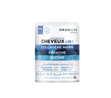 Granions Pro Keracys Cheveux 4en1 Poudre Fortifiante 300g