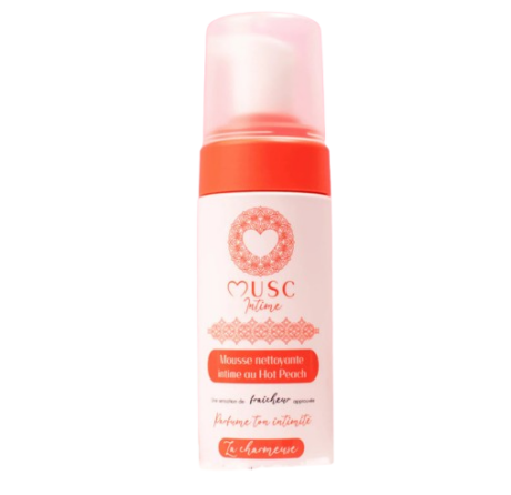 Musc Intime Mousse Intime Hot Peach Délicate La Charmeuse 150ml