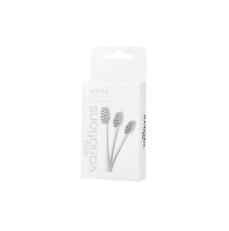 MyVariations Pack 3 Têtes de Brosse à Dents Ivory White Efficace