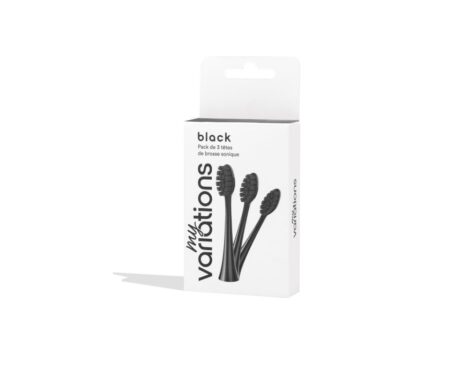 Pack 3 Têtes de Brosse My Variations Noir Efficace & Durable