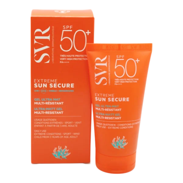 SVR Sun Secure Extreme Gel Ultra Mat Multi-Résistant SPF50+ 50 ml SVR Sun Secure Extreme Gel Ultra Mat Multi-Résistant SPF50+ 50 ml